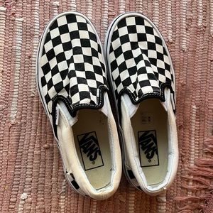 Checkered Vans